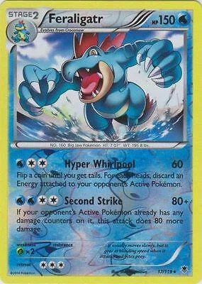 Feraligatr #17 — Fuerzas Fantasmales (Reverse Holo)