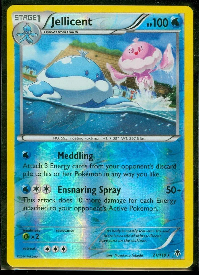 Jellicent #21 — Forze Spettrali (Reverse Holo)