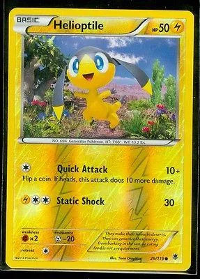 Helioptile #29 — Forze Spettrali (Reverse Holo)