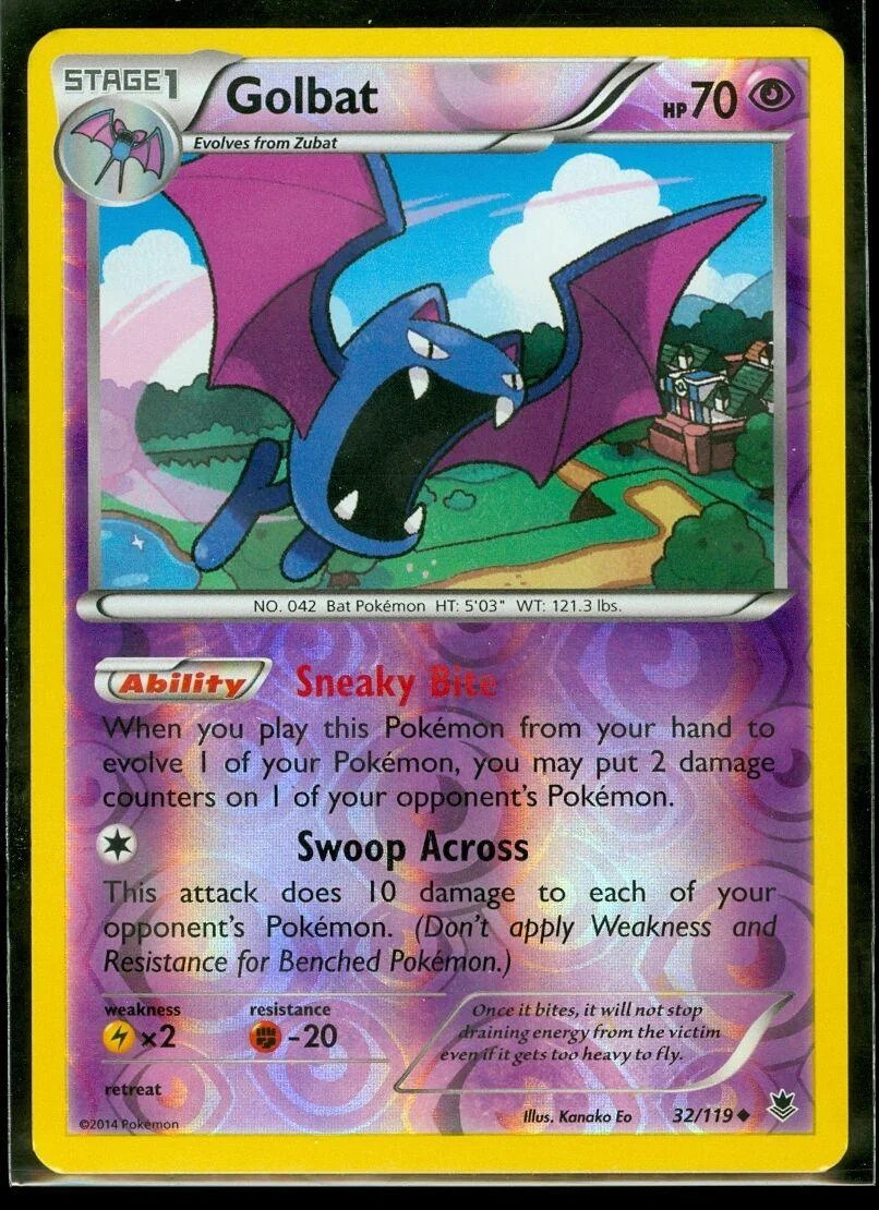 Golbat #32 — Forze Spettrali (Reverse Holo)