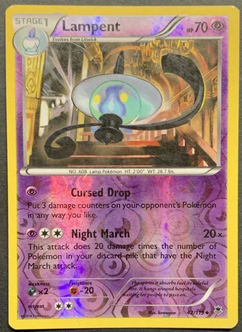 Lampent #42 — Forze Spettrali (Reverse Holo)