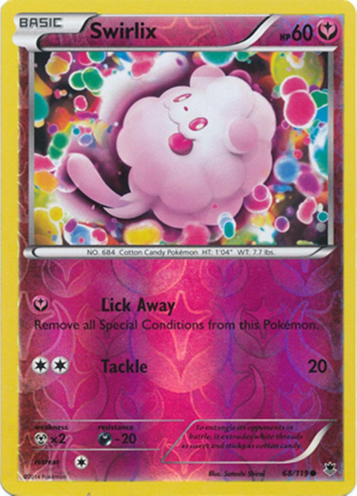 Swirlix #68 — Forze Spettrali (Reverse Holo)