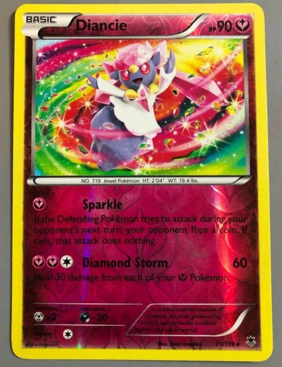 Diancie #71 — Forze Spettrali (Reverse Holo)
