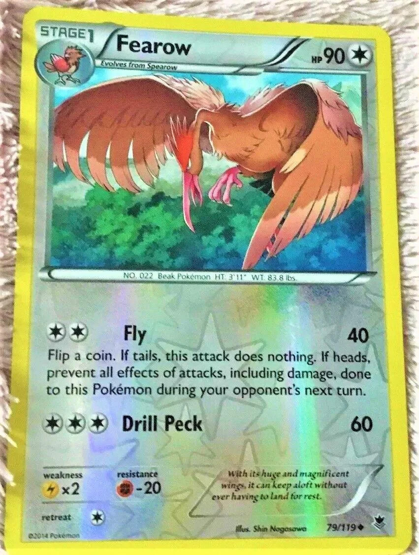 Fearow #79 — Força Fantasma (Reverse Holo)