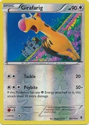 Girafarig #82 — Phantomkräfte (Reverse Holo)