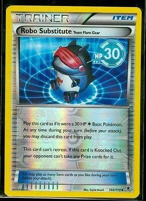 Robô Substituto – Equipamento da Equipe Flare #102 — Força Fantasma (Reverse Holo)
