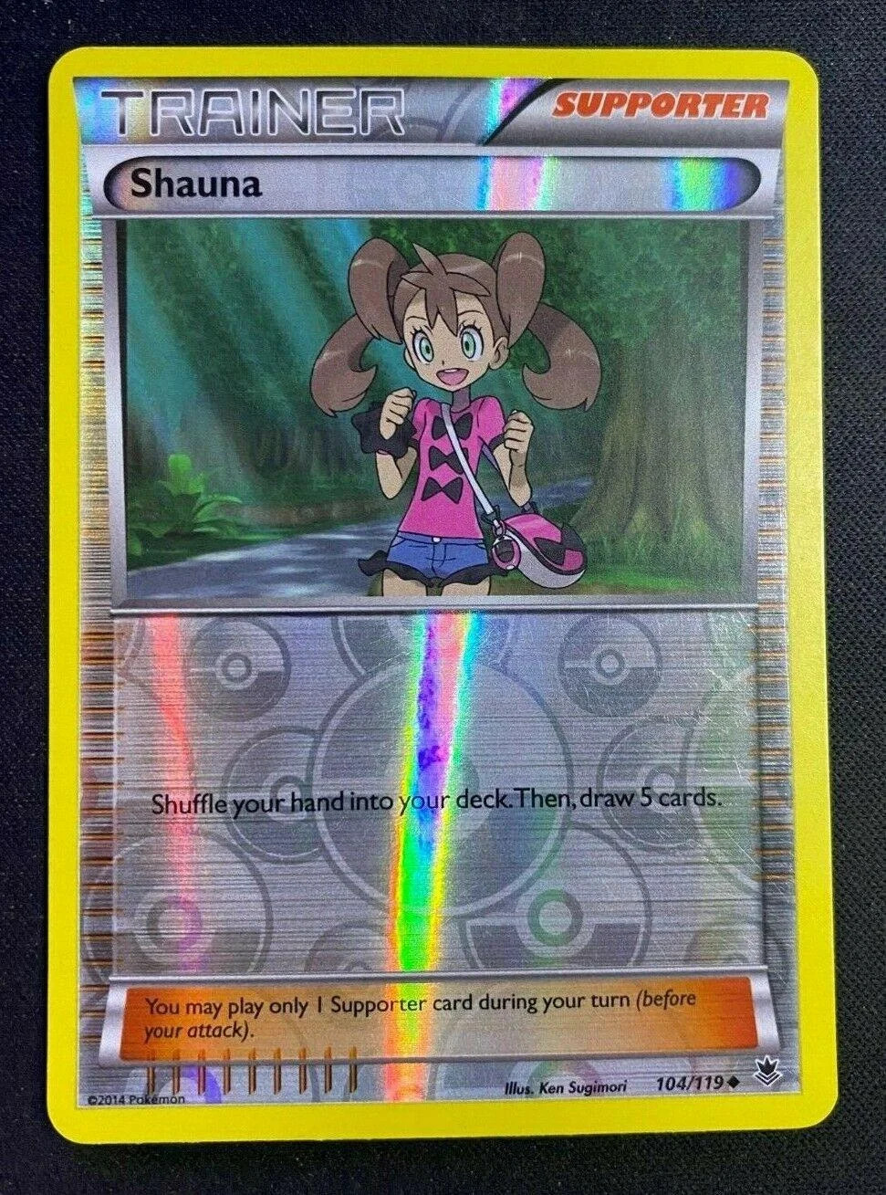 Xana #104 — Fuerzas Fantasmales (Reverse Holo)
