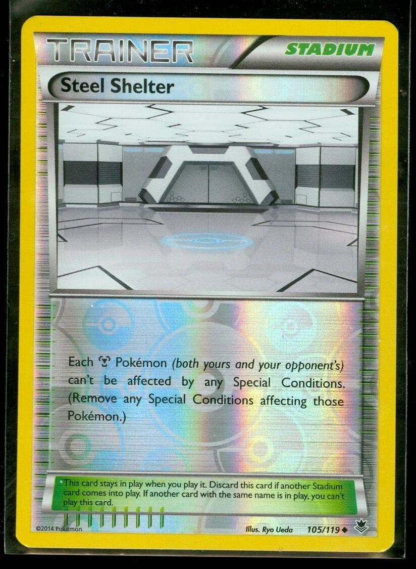 Steel Shelter #105 — Phantom Forces (Reverse Holo)