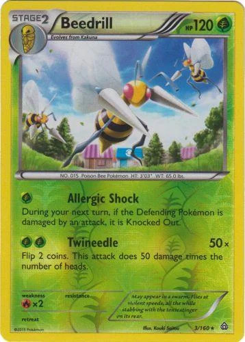 Beedrill #3 — Scontro Primordiale (Reverse Holo)