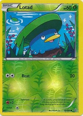 Lotad #10 — Conflito Primitivo (Reverse Holo)