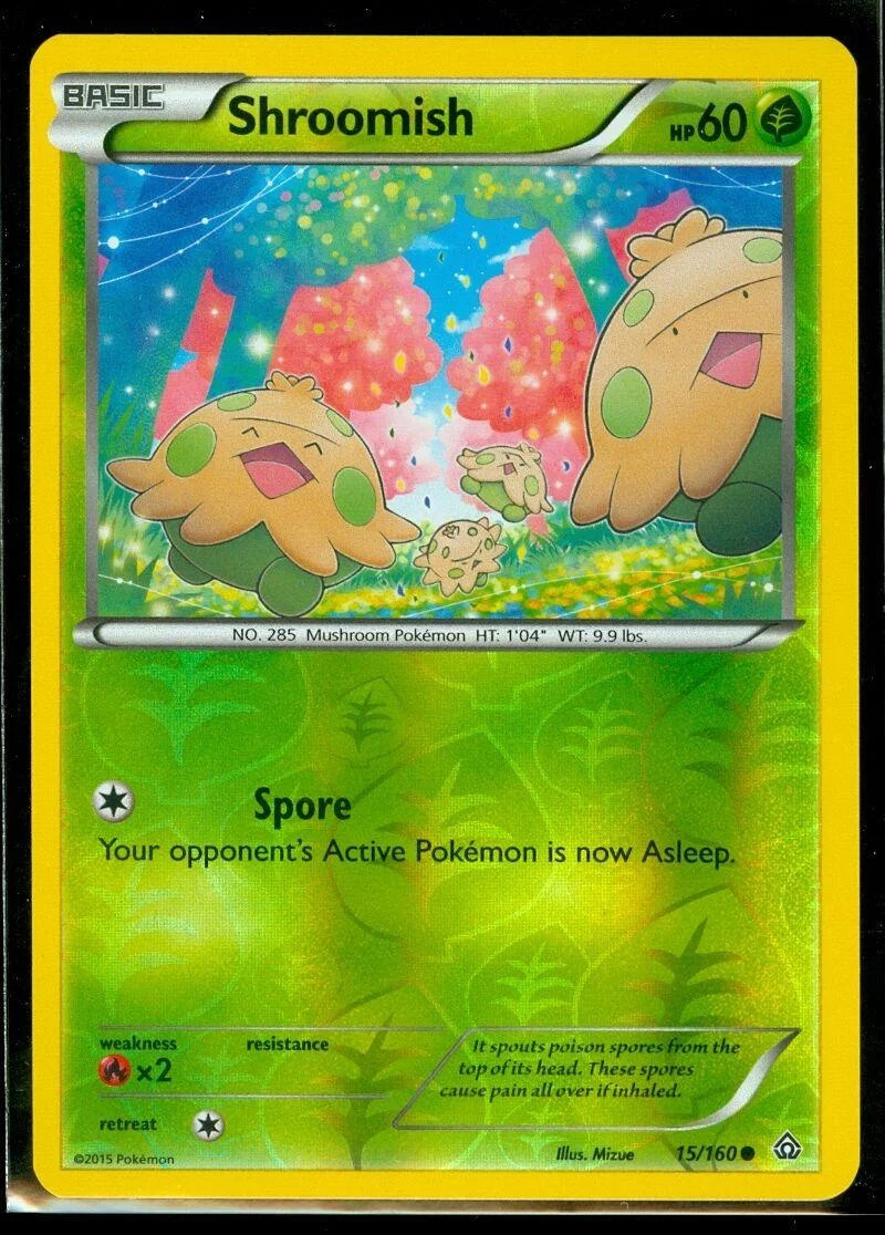 Shroomish #15 — Scontro Primordiale (Reverse Holo)
