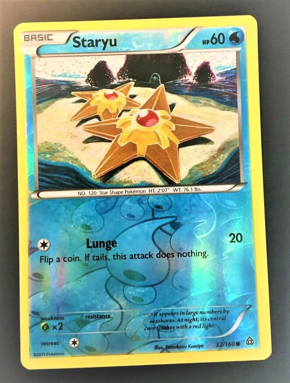 Staryu #32 — Scontro Primordiale (Reverse Holo)
