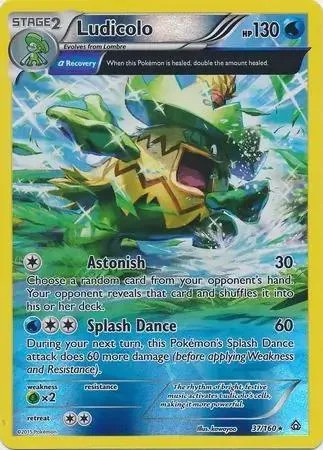 Ludicolo #37 — Conflito Primitivo (Reverse Holo)