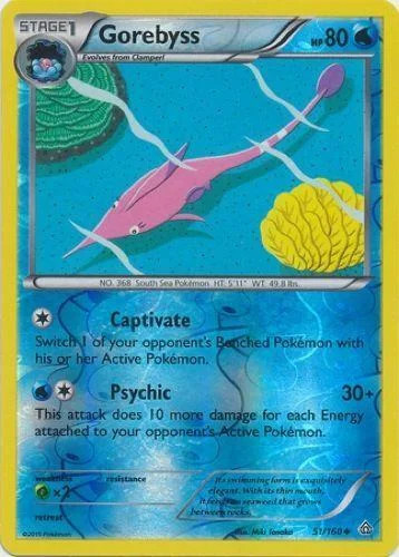 Gorebyss #51 — Scontro Primordiale (Reverse Holo)