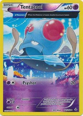 Tentacool #71 — Duelos Primigenios (Reverse Holo)