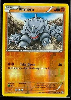 Rhyhorn #74 — Duelos Primigenios (Reverse Holo)
