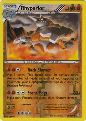 Rhyperior #76 — Duelos Primigenios (Reverse Holo)