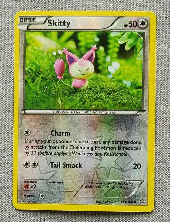 Skitty #113 — Conflito Primitivo (Reverse Holo)