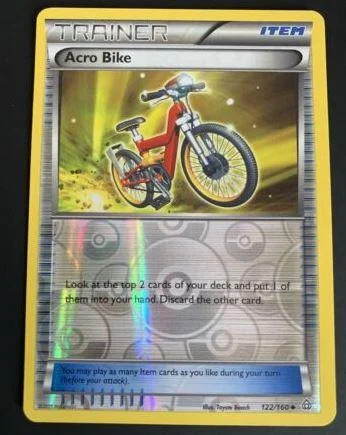 Acro Bike #122 — Primal Clash (Reverse Holo)