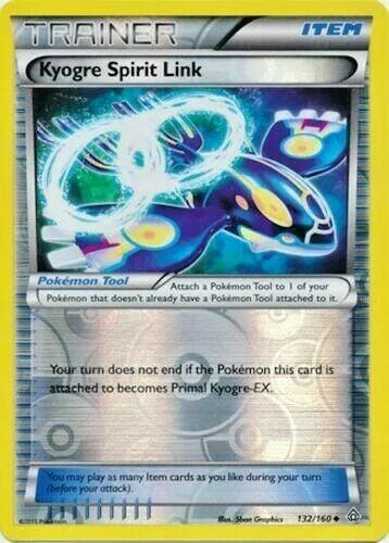 Kyogres Geistesbund #132 — Protoshock (Reverse Holo)