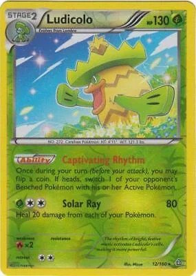 Ludicolo #12 — Scontro Primordiale (Reverse Holo)