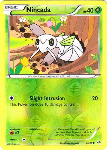 Nincada #9 — Drachenleuchten (Reverse Holo)