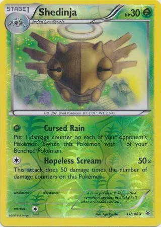 Shedinja #11 — Roaring Skies (Reverse Holo)