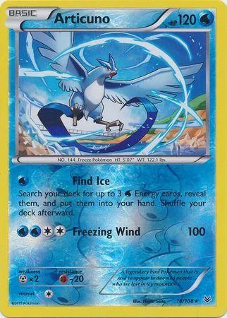 Articuno #16 — Furie Volanti (Reverse Holo)