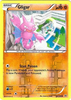 Gligar #36 — Cielos Rugientes (Reverse Holo)