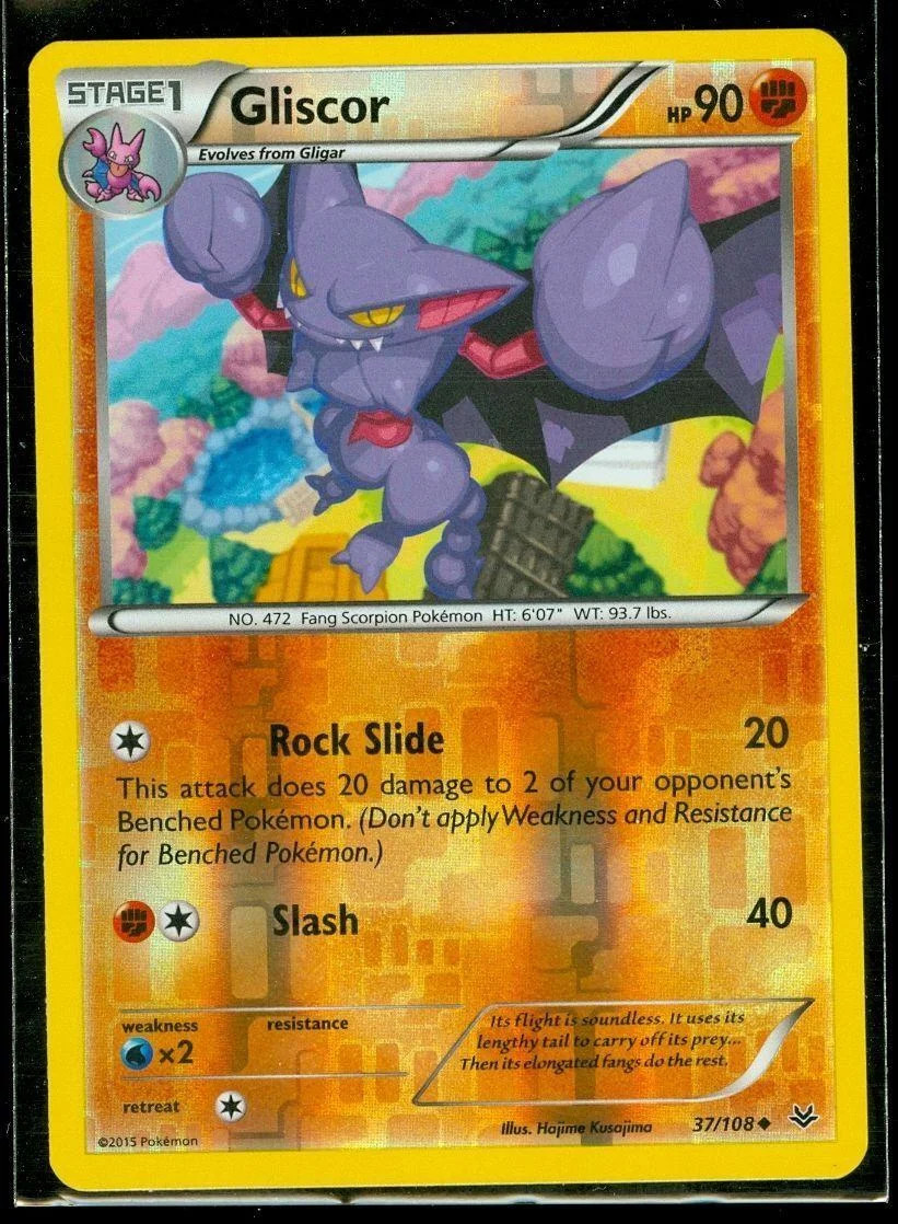 Gliscor #37 — Céus Estrondosos (Reverse Holo)