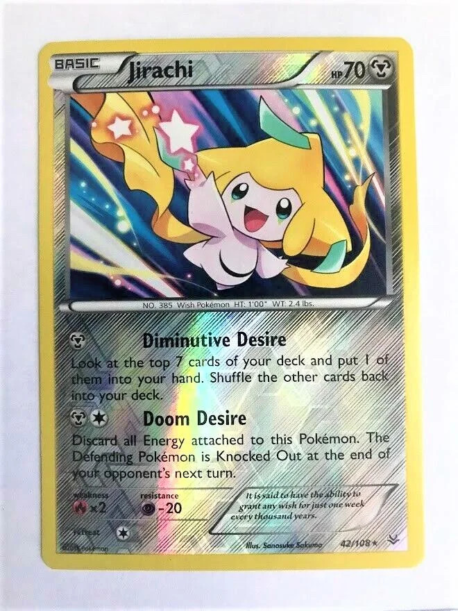 Jirachi #42 — Drachenleuchten (Reverse Holo)