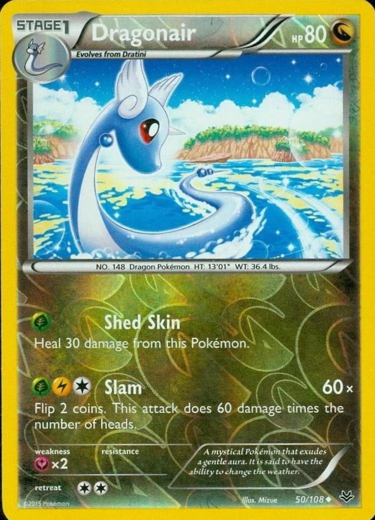 Dragonair #50 — Furie Volanti (Reverse Holo)