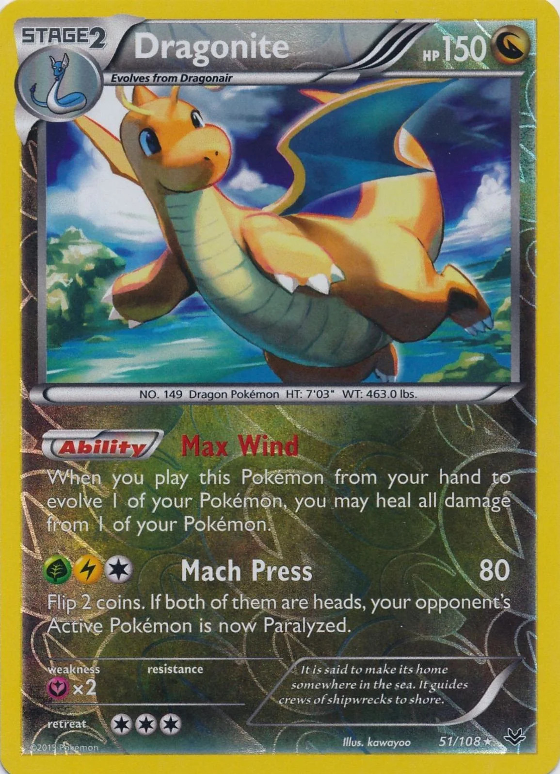 Dragoran #51 — Drachenleuchten (Reverse Holo)