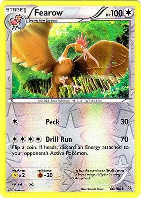 Fearow #66 — Céus Estrondosos (Reverse Holo)