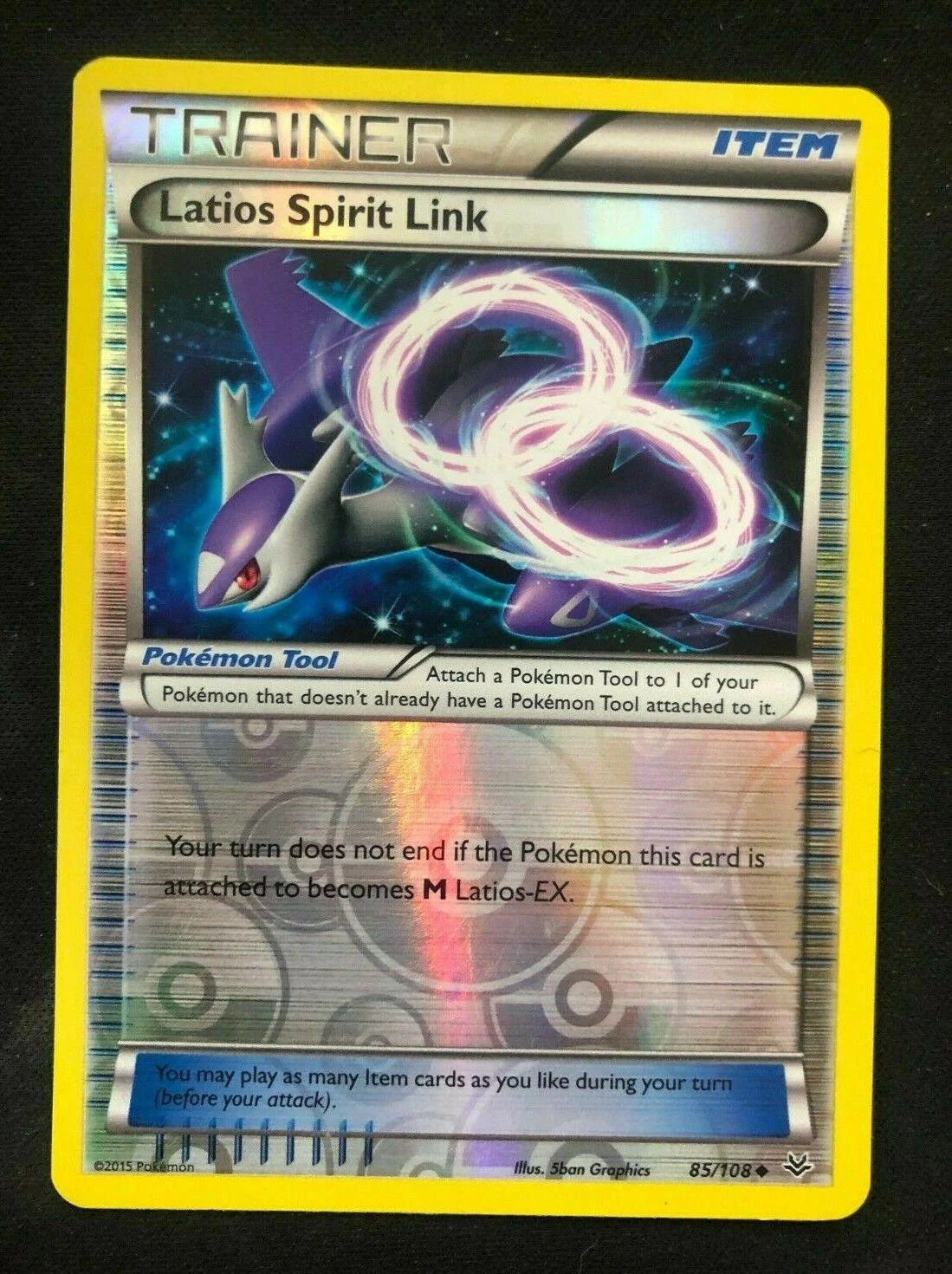 Latios' Geistesbund #85 — Drachenleuchten (Reverse Holo)