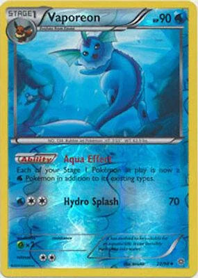 Vaporeon #22 — Antiche Origini (Reverse Holo)