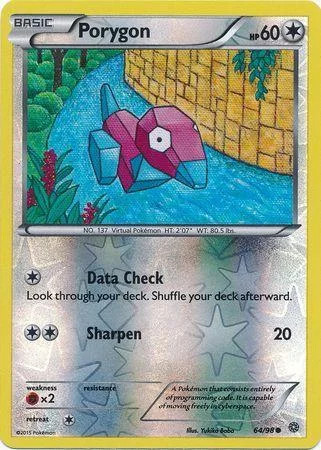 Porygon #64 — Antiche Origini (Reverse Holo)
