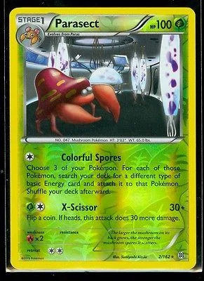 Parasect #2 — Turbo Blitz (Reverse Holo)
