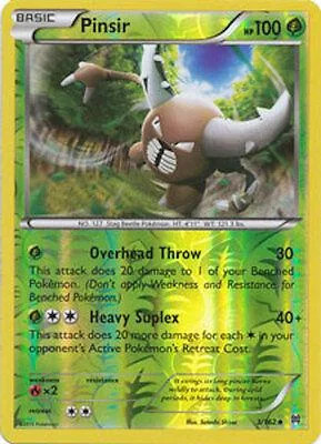 Pinsir #3 — Turbo Impulso (Reverse Holo)