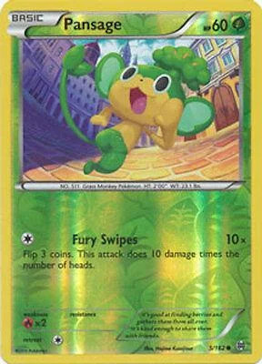 Pansage #5 — Turbo Revolução (Reverse Holo)