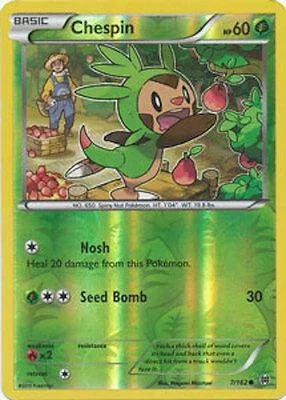 Chespin #7 — Turbo Revolução (Reverse Holo)