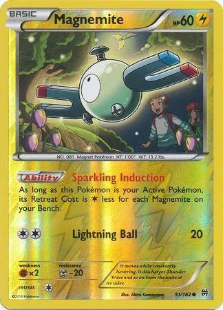 Magnemite #51 — Turbo Blitz (Reverse Holo)