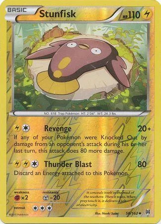 Stunfisk #56 — Turbo Revolução (Reverse Holo)