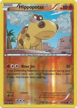 Hippopotas #83 — BREAKthrough (Reverse Holo)