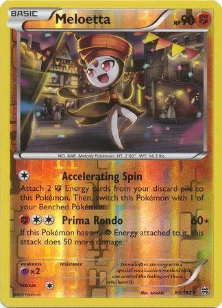 Meloetta #85 — Turbo Revolução (Reverse Holo)