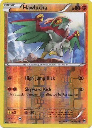 Hawlucha #87 — Turbo Impulso (Reverse Holo)