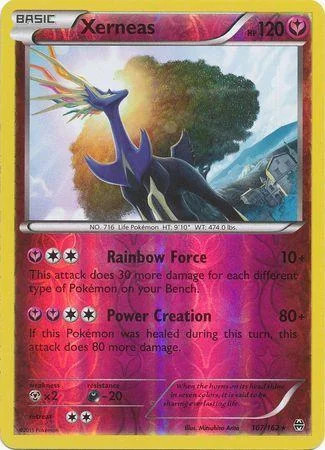 Xerneas #107 — Turbo Impulso (Reverse Holo)