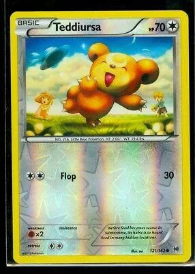 Teddiursa #121 — Turbo Blitz (Reverse Holo)