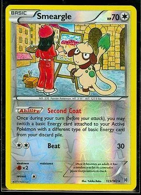 Smeargle #123 — Turbo Revolução (Reverse Holo)