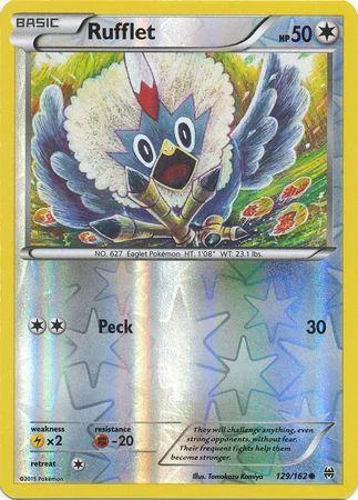Rufflet #129 — Turbo Impulso (Reverse Holo)